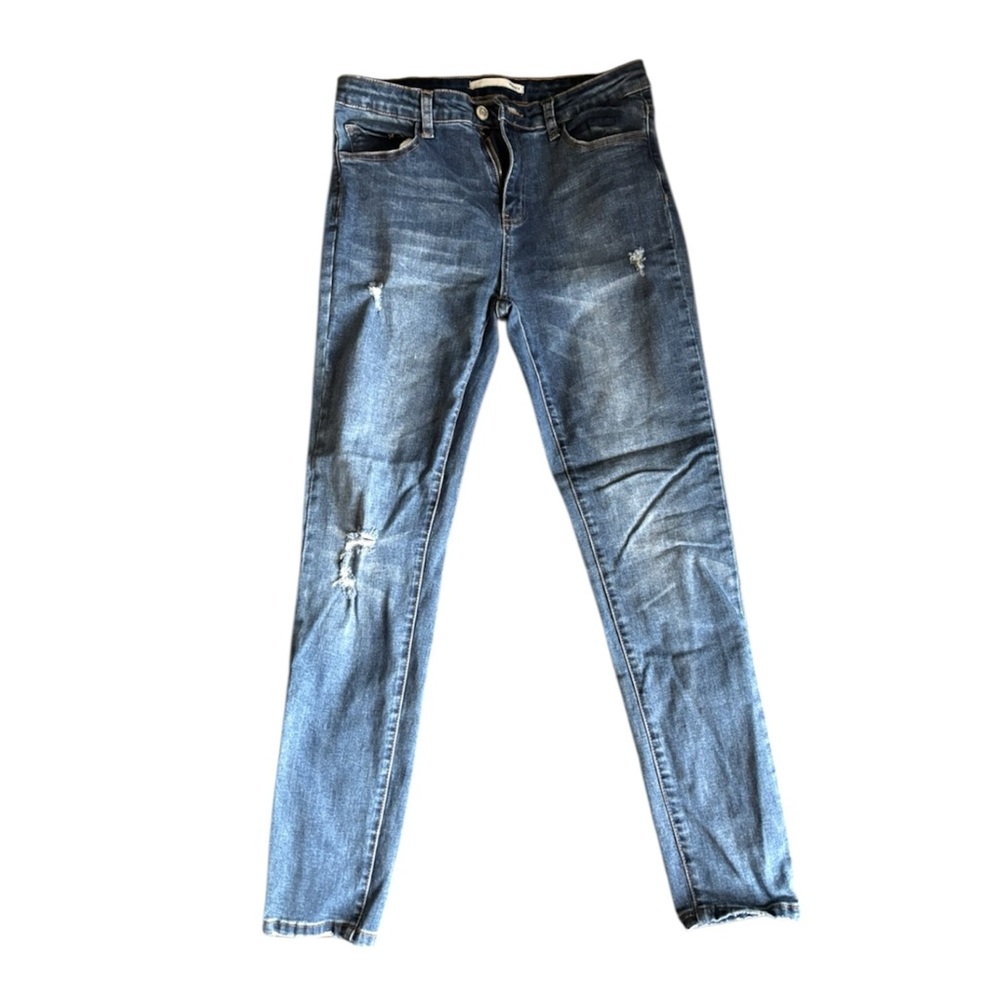 Klique B Mildly Distressed Skinny Jeans